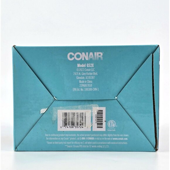 Conair Fabric Steamer Complete Steam Travel Fabric Steamer Kills 99% Bacteria - Picture 9 of 9